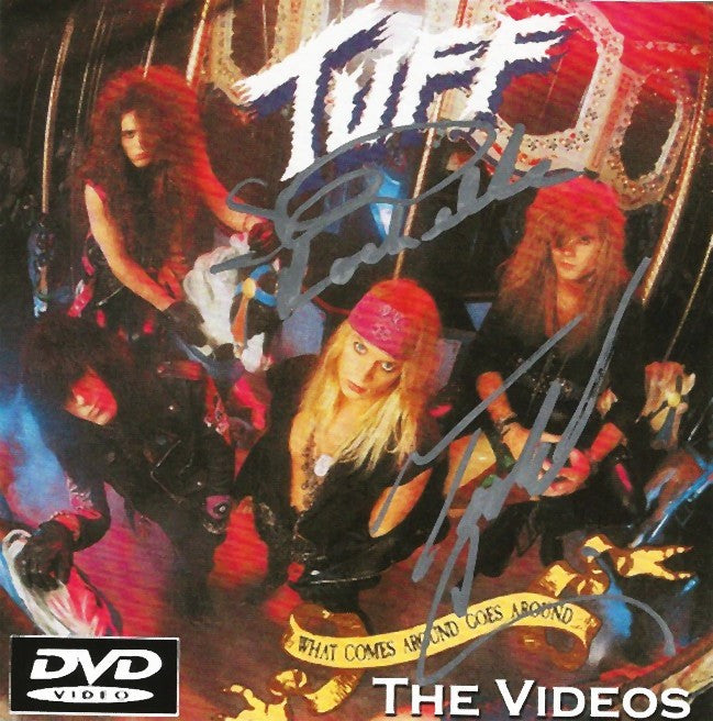 Tuff 'What Comes Around Goes Around' The Videos DVD Autographed by Stevie and Todd