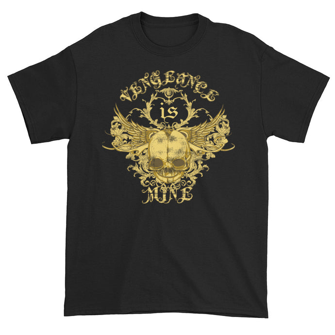 Vengeance is Mine Black Short Sleeve Unisex T-Shirt