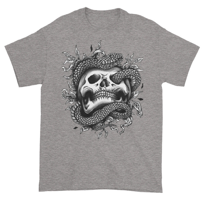 Snake Eyes Grey Short Sleeve Unisex T-Shirt