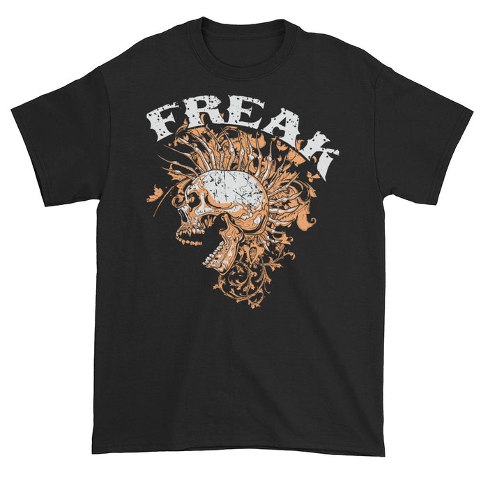 Mohawk Freak Black Short Sleeve Unisex T-Shirt